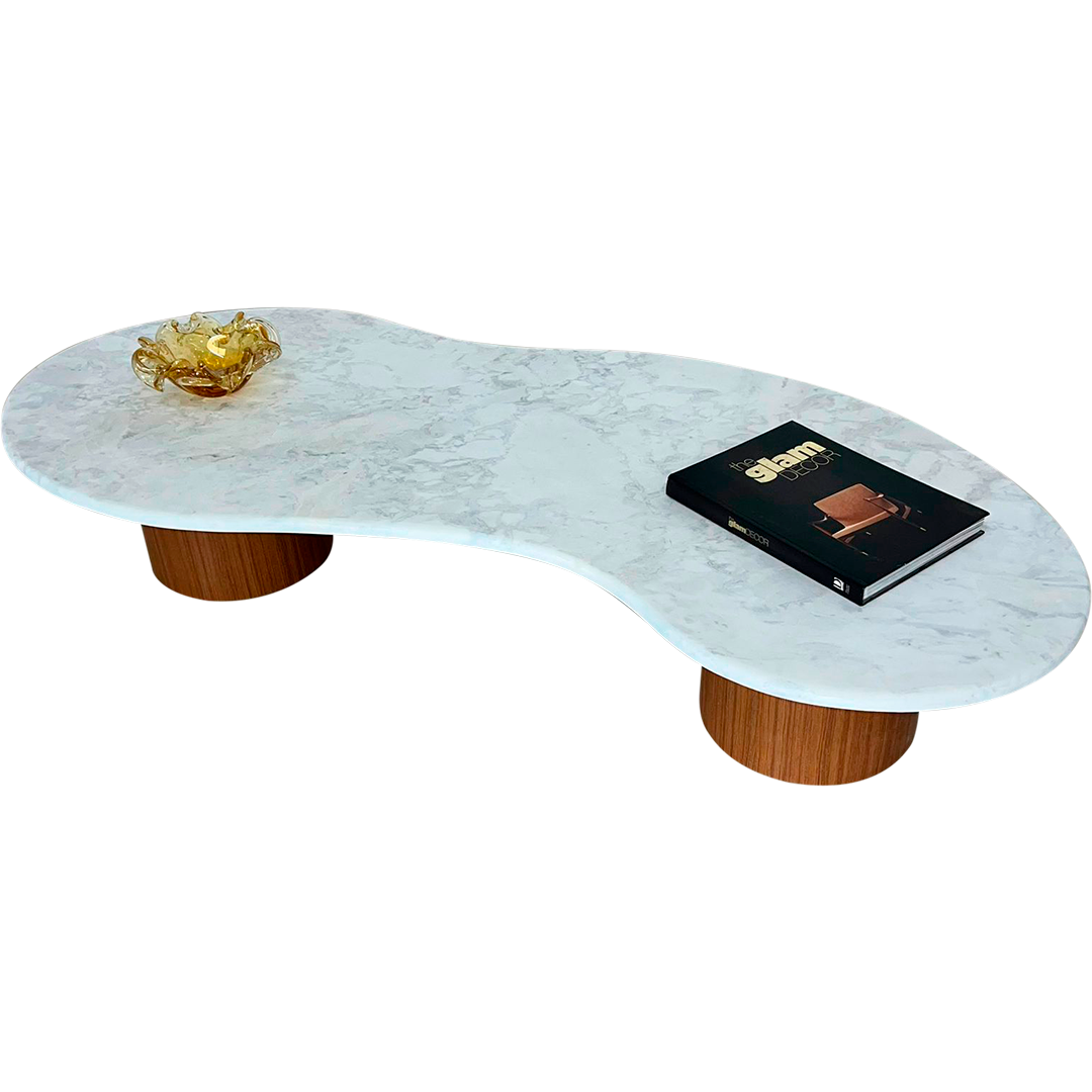 Mesa de Centro Sonatta Mármore Calacatta
