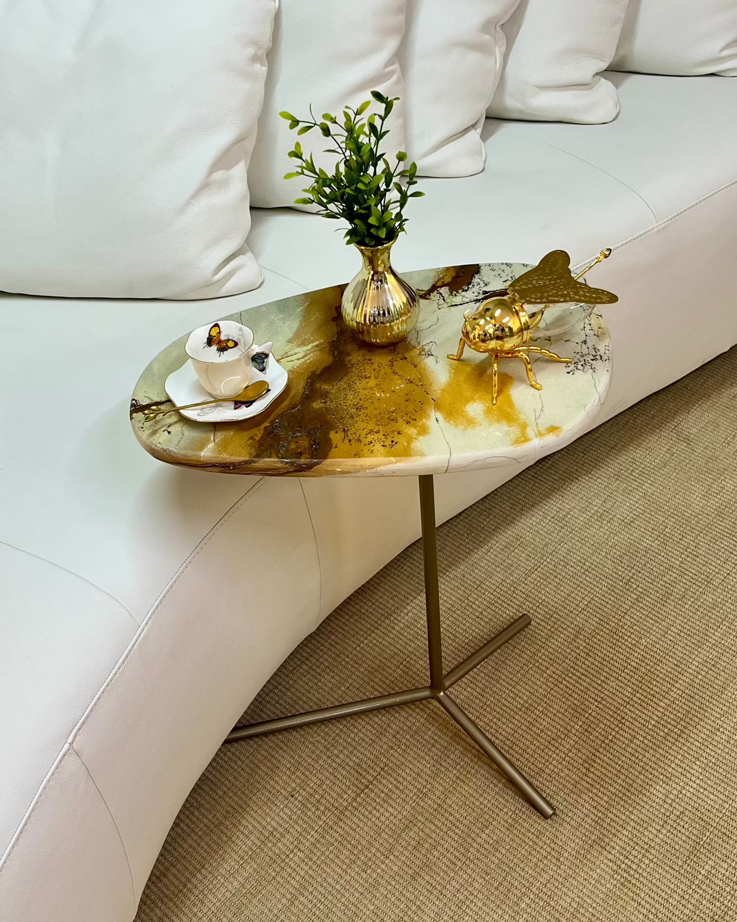 Mesa Flamingo Quartzito Terracota Imperial