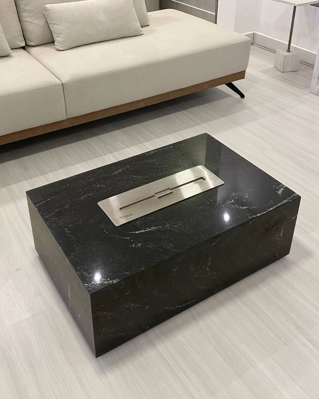 Lareira Vulcano (portátil) Granito Black Star