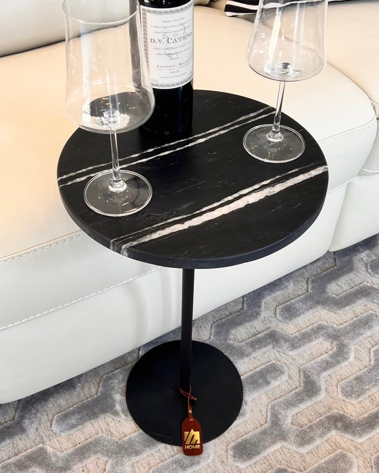 Mesa Zera Mármore Nero Striatto