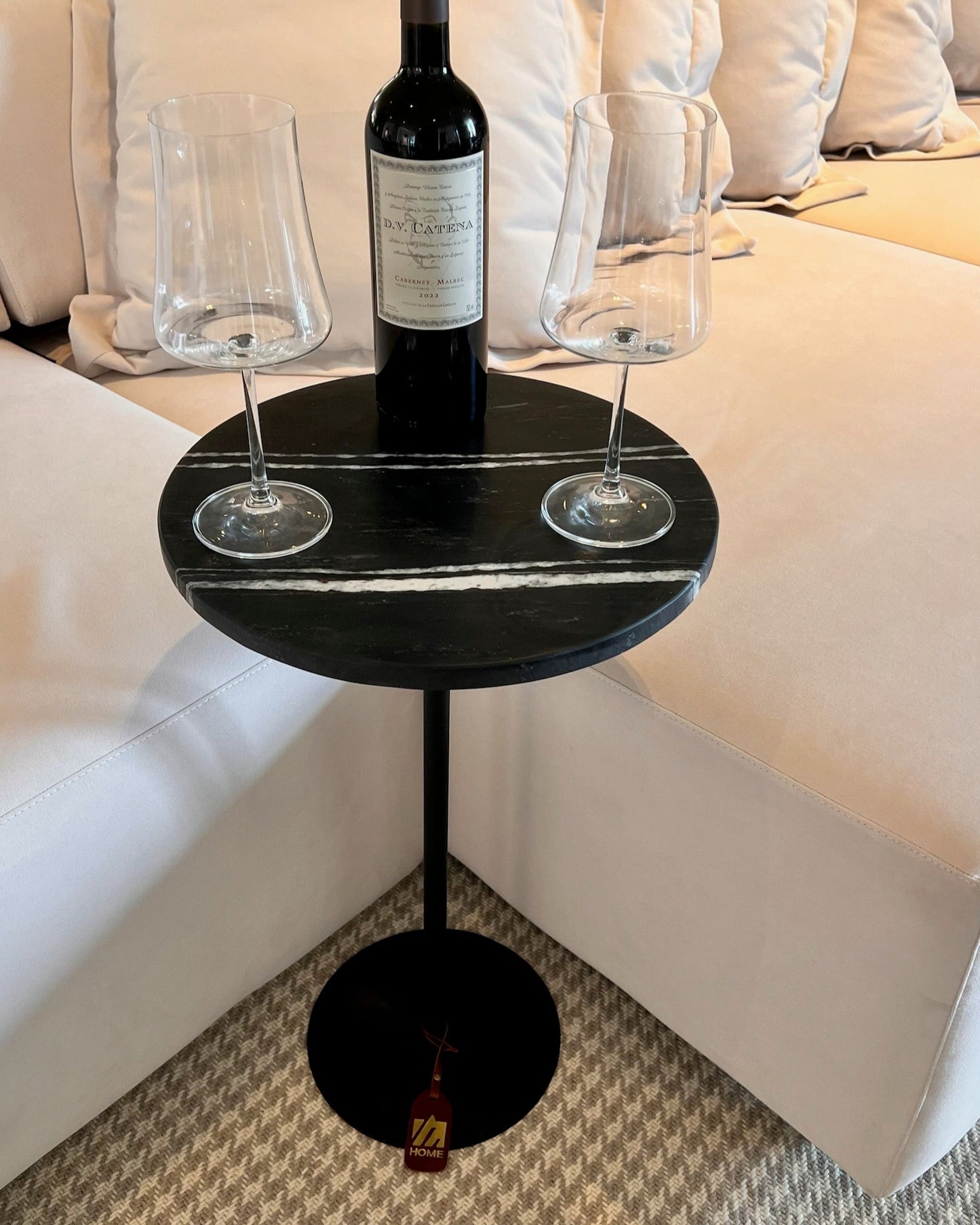 Mesa Zera Mármore Nero Striatto