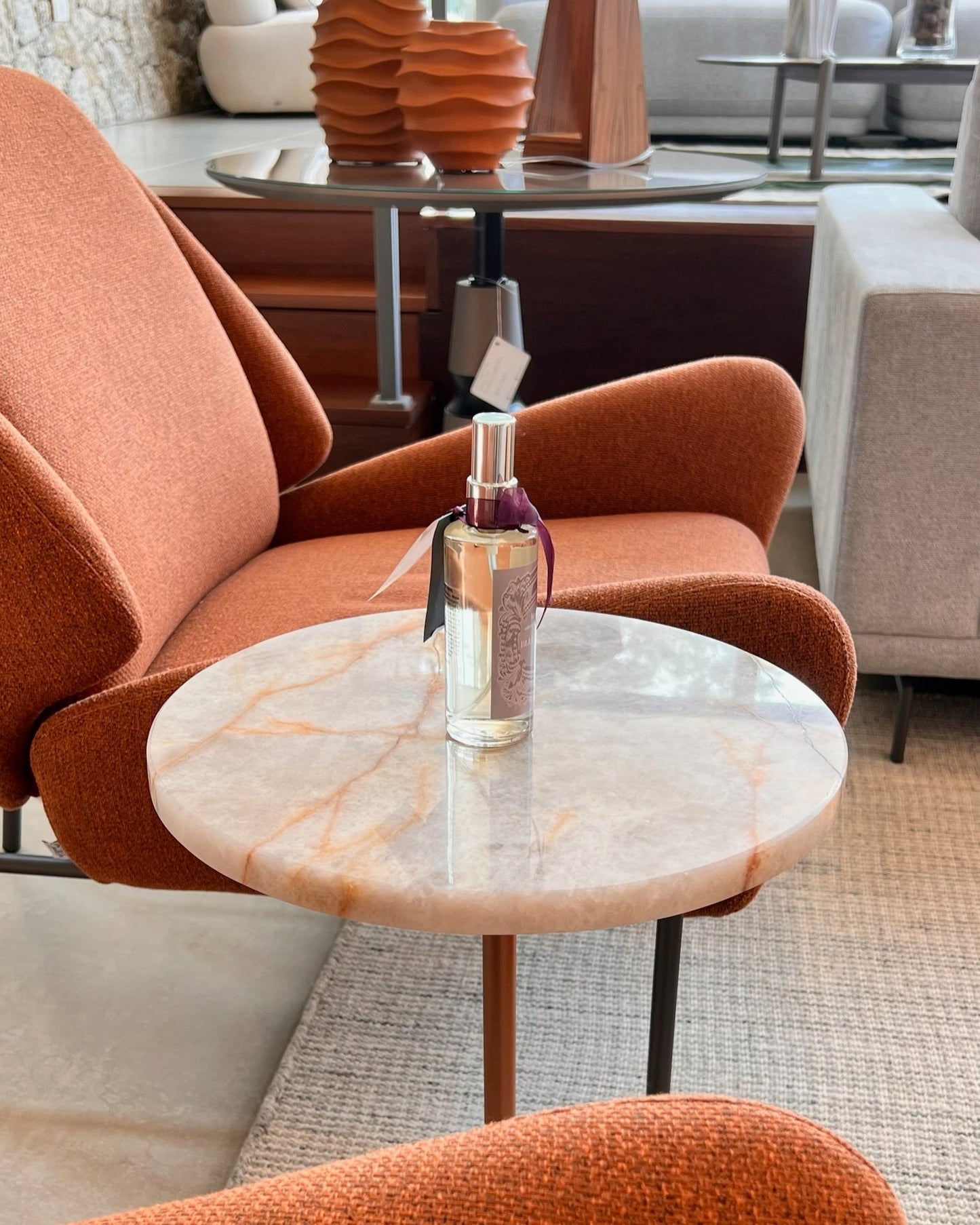 Mesa Zera Quartzito Crystallus Rosé