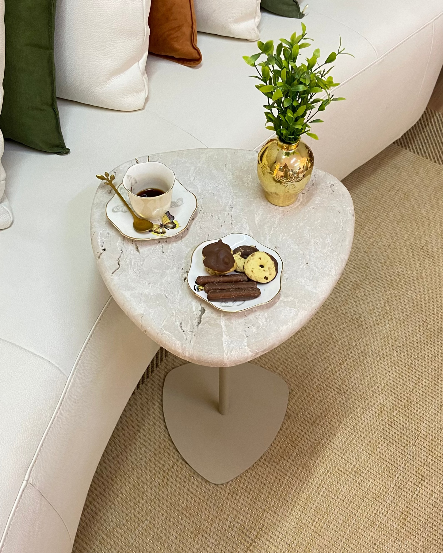 Mesa Sangiovese Catedral Mármore Travertino Cappucino