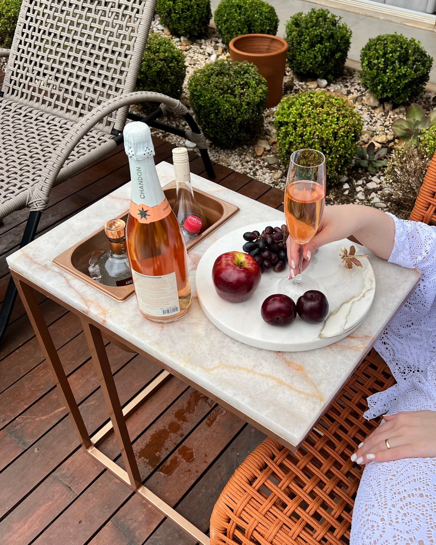 Mesa Gourmet Quartzito Crystallus Rosé