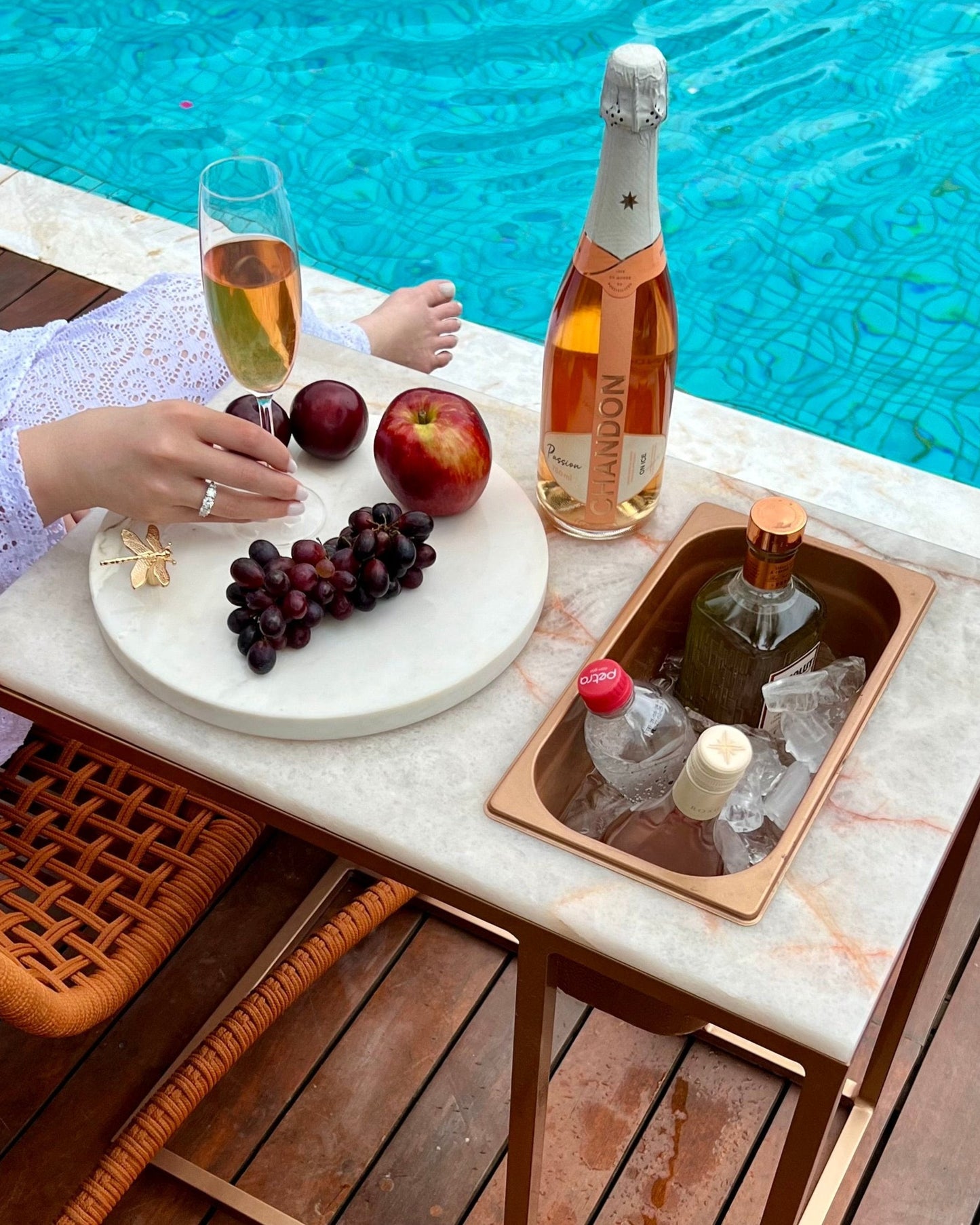 Mesa Gourmet Quartzito Crystallus Rosé