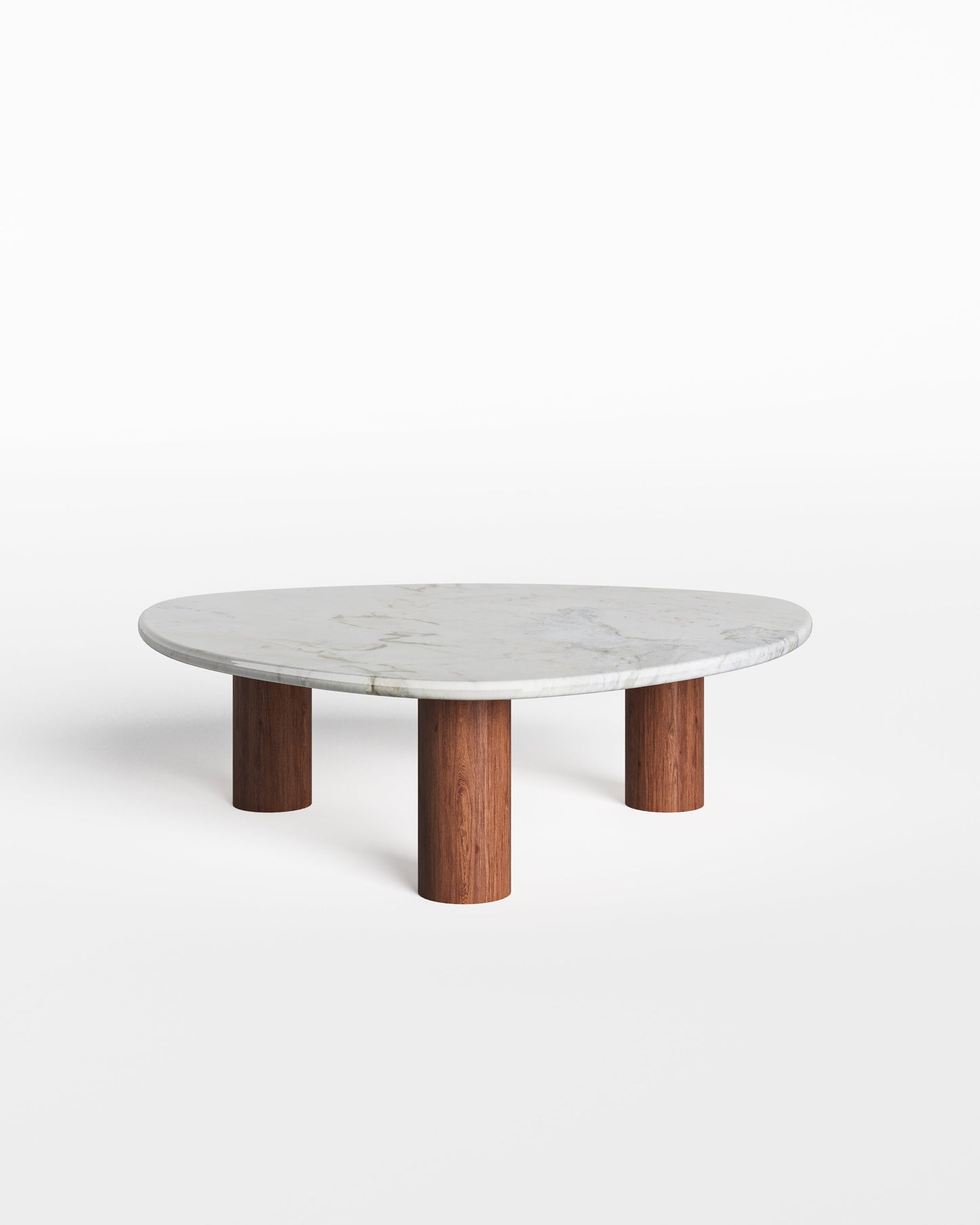 Mesa de Centro Sangiovese Mármore Calacatta Premium