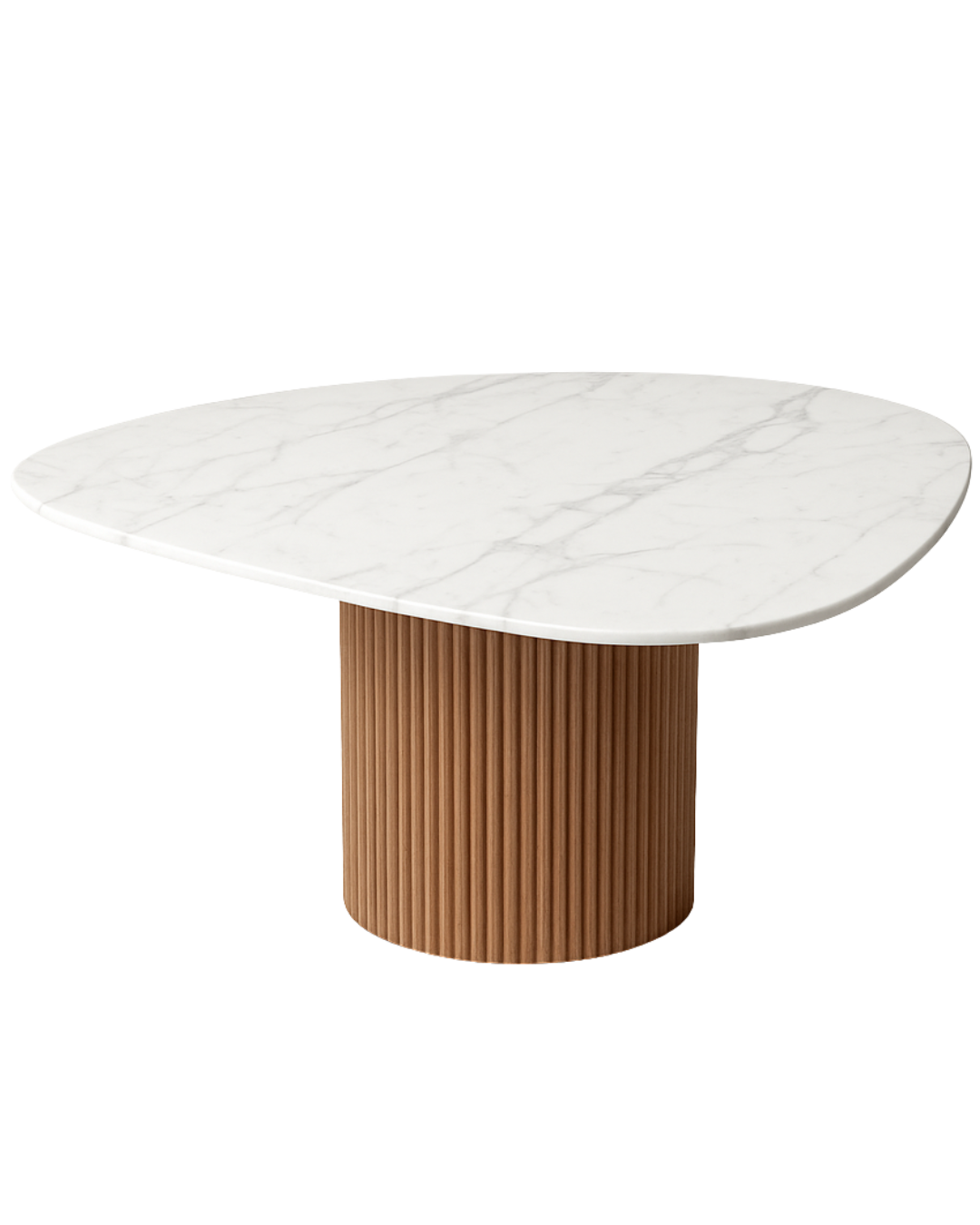 Mesa de Jantar Sangiovese Mármore Calacatta Premium