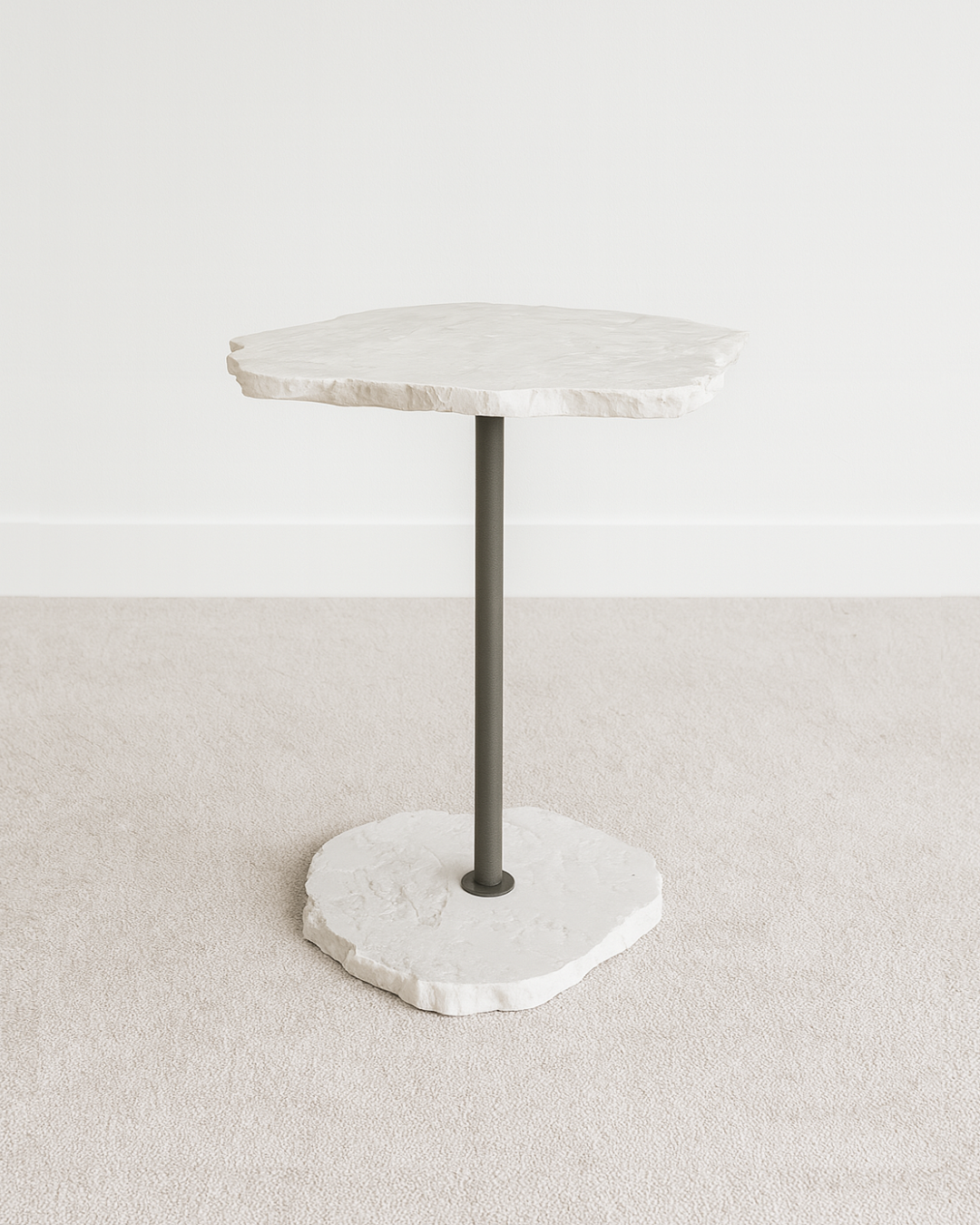 Mesa Orgânica Mármore Cappuccino