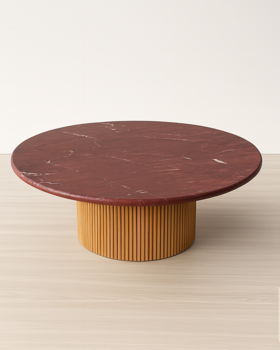Mesa de Centro Malbec Vermelho Napoleon