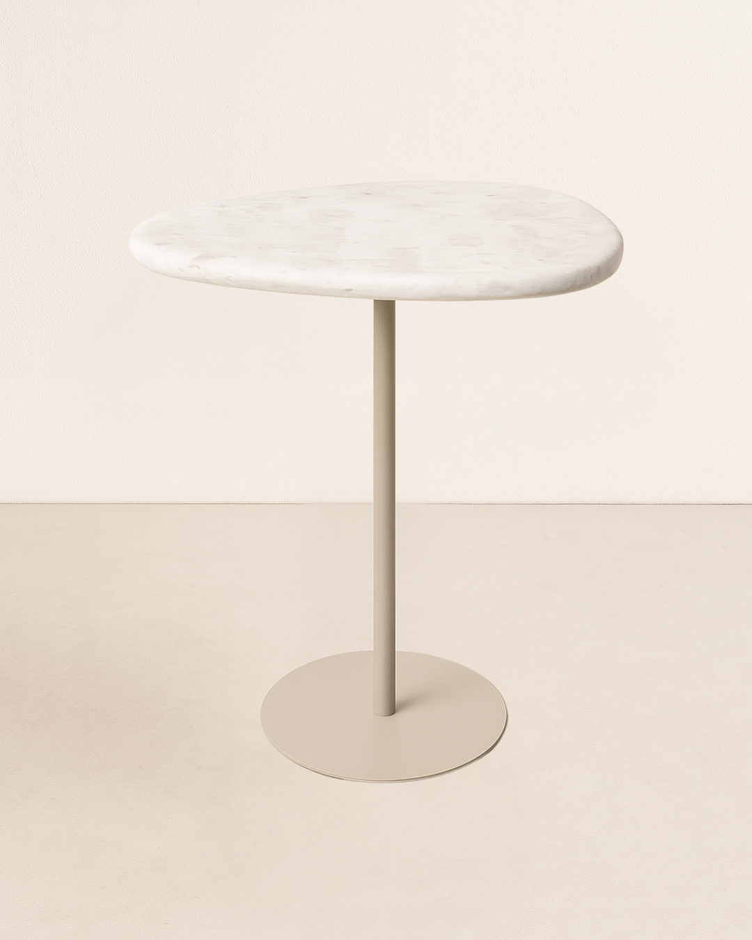 Mesa Tulipa Mármore Cappuccino
