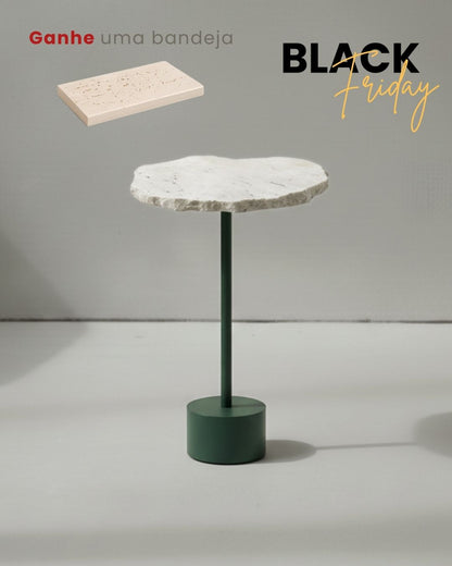 Mesa Orgânica Tempranillo Mármore Travertino White Cream