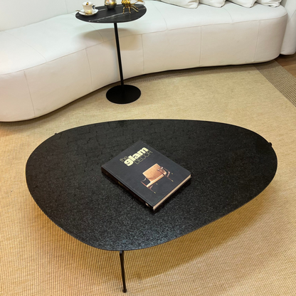 Mesa de Centro Versátille Granito Diamante Negro