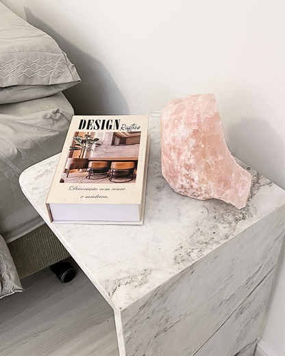 Luminária Quartzo Rosa