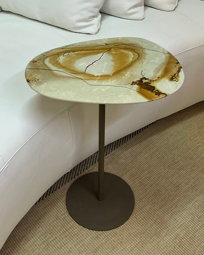 Mesa Tulipa Slim Quartzito Terracota Imperial