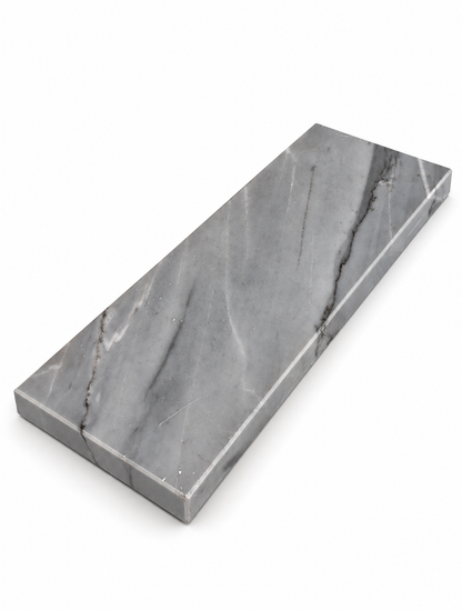 Bandeja em Mármore Grigio Vulcano- 30x12cm