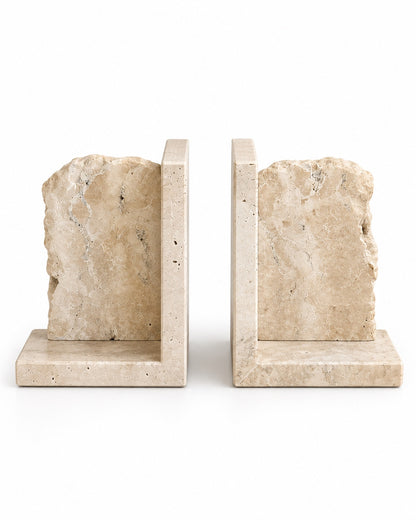 Suporte de Livros Essenza – Travertino Romano
