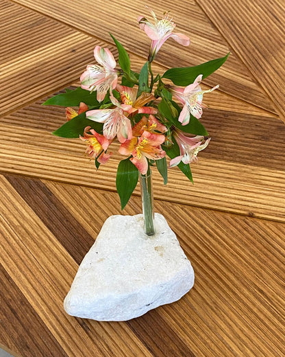 Pietra di Flor Mármore Travertino White Cream