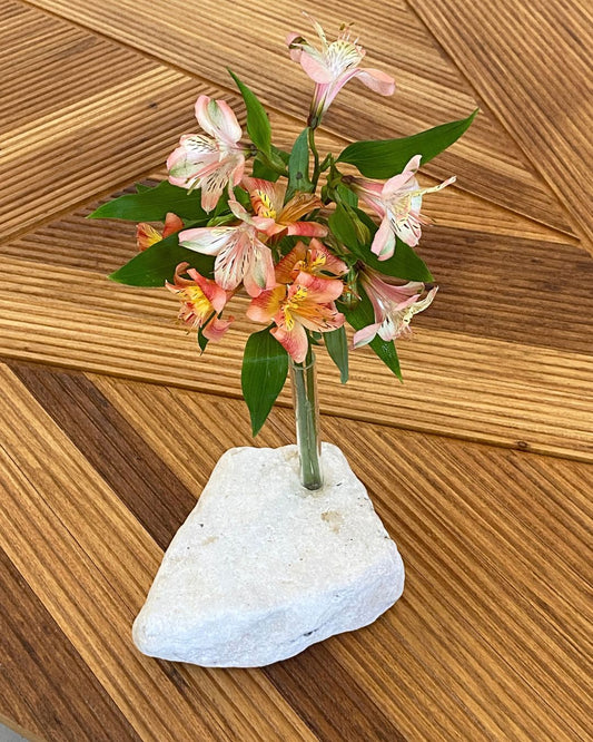 Pietra di Flor Mármore Travertino White Cream