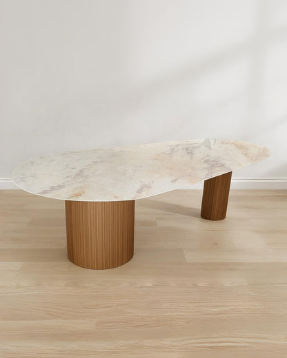 Mesa de Jantar Wine Quartzito Perla Vinhedo