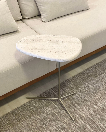Mesa Flamingo Mármore Travertino Romano