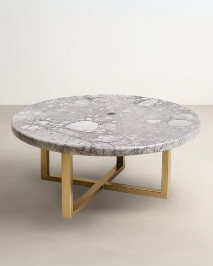 Mesa de Centro Malbec Mármore Rafaello
