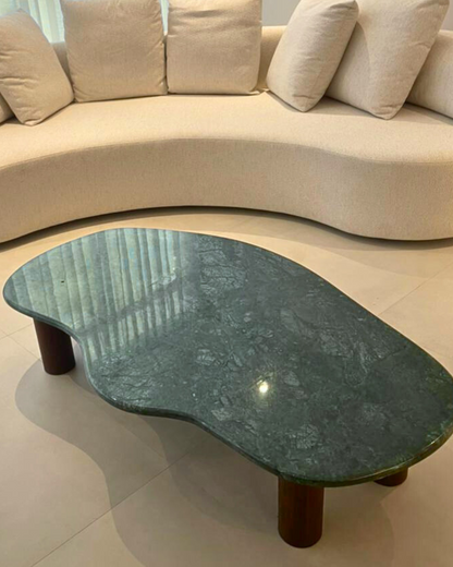 Mesa de Centro Dunas Mármore Verde Guatemala