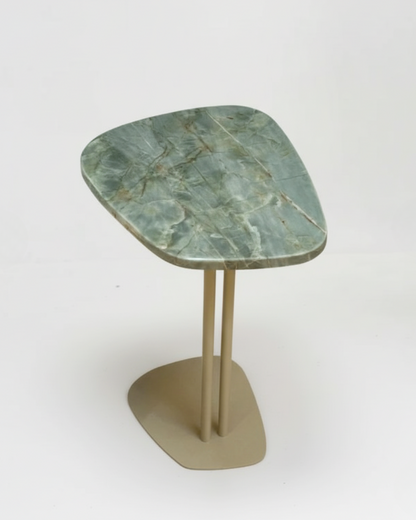 Mesa Concha Quartzito Verde Esmeralda