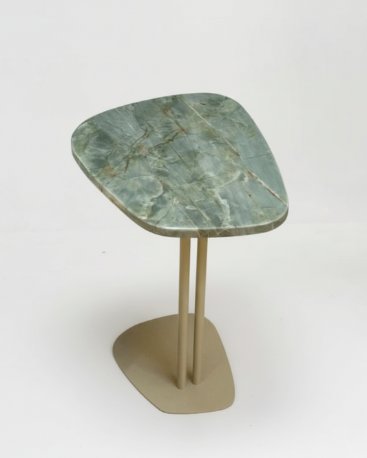 Mesa Concha Quartzito Verde Esmeralda