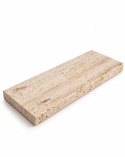 Bandeja em Travertino Romano - 30x12cm