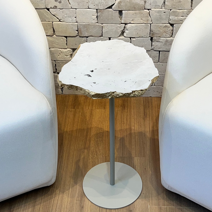 Mesa Zera Mármore Travertino Cappuccino