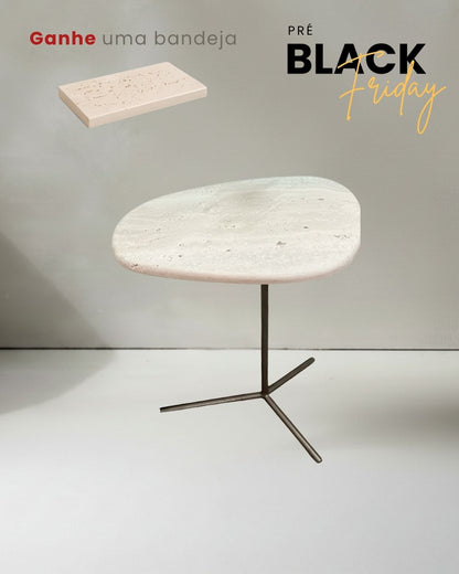 Mesa Flamingo Mármore Travertino Romano