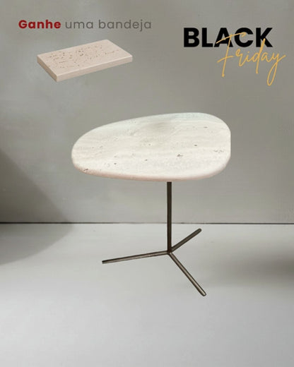 Mesa Flamingo Mármore Travertino Romano