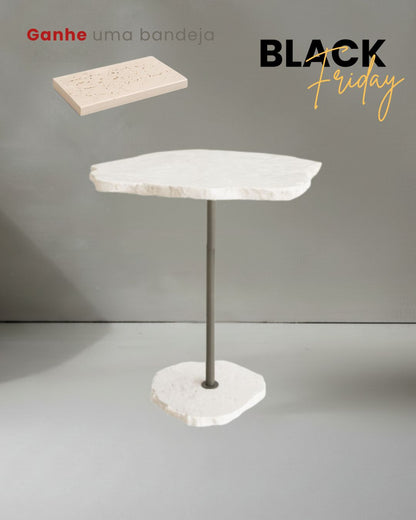 Mesa Orgânica Mármore Cappuccino