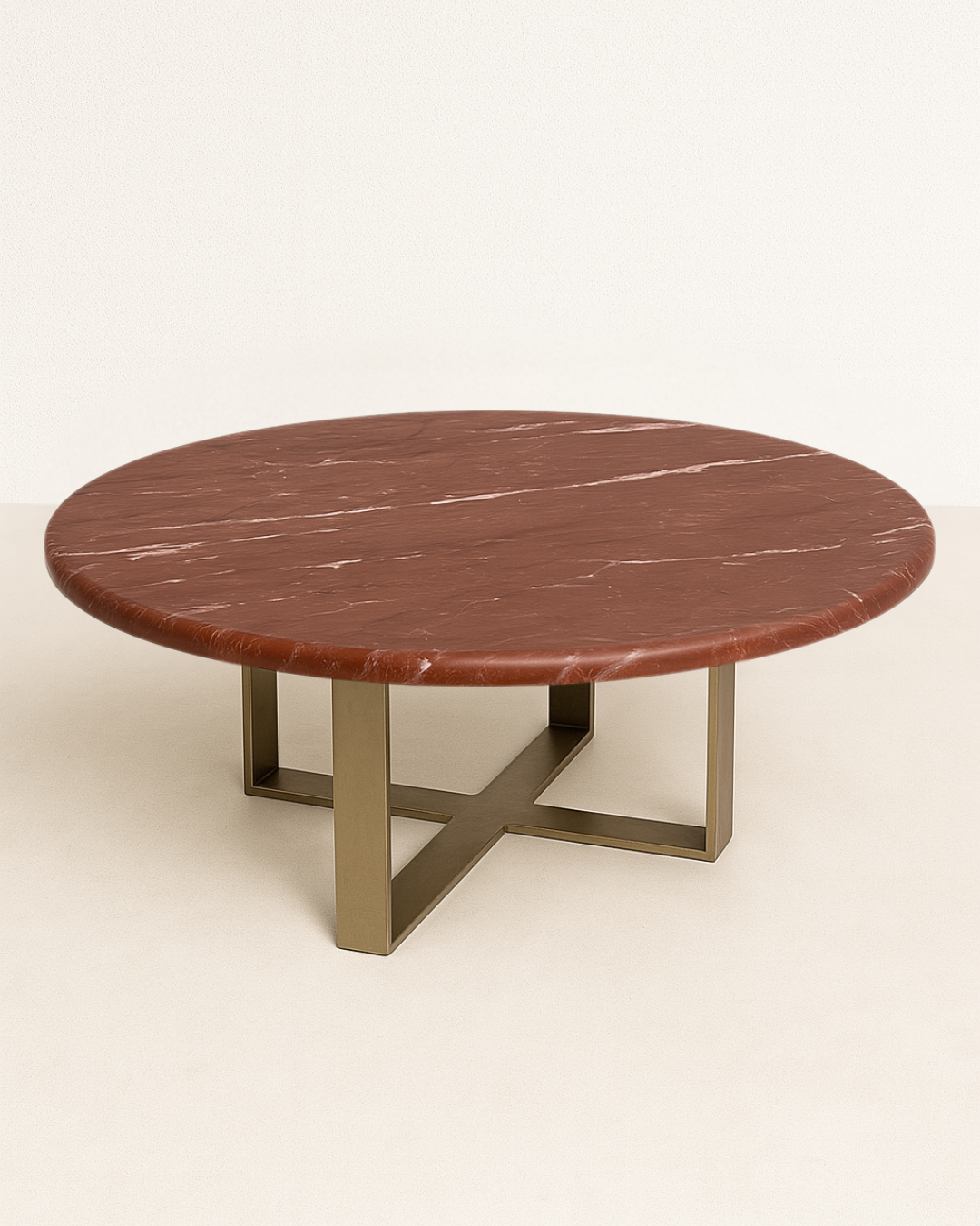 Mesa de Centro Malbec Vermelho Napoleon