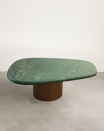 Mesa de Centro Concha Mármore Verde Guatemala