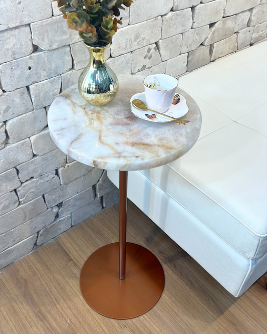 Mesa Zera Quartzito Crystallus Rosé