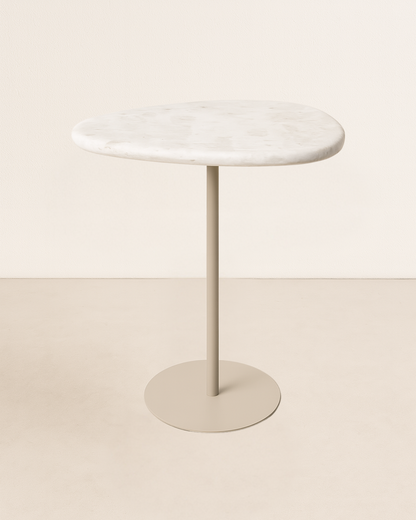 Mesa Tulipa Mármore Cappuccino