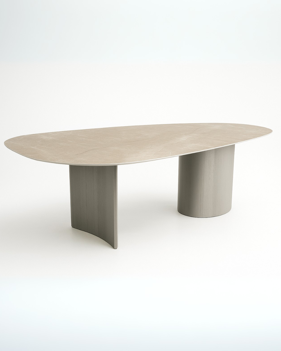 Mesa de Jantar Itália Quartzito Tecnológico Taj Mahal