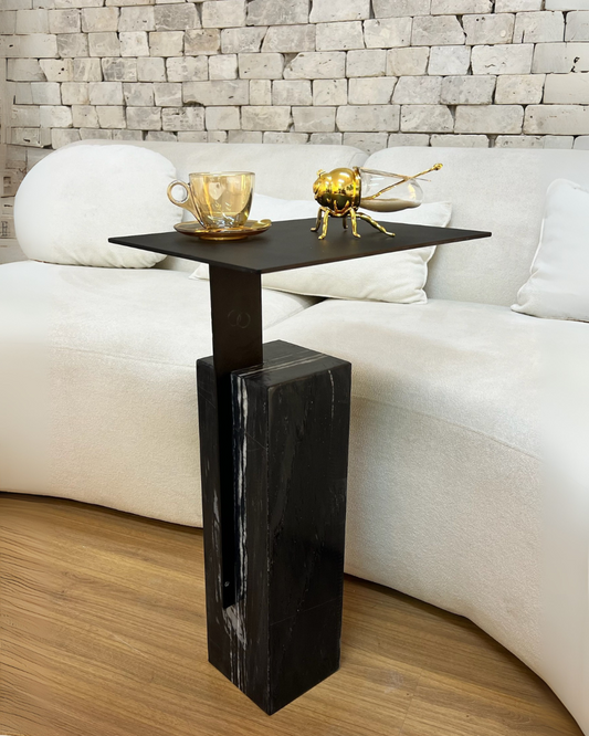 Mesa Merlot Mármore Nero Striatto