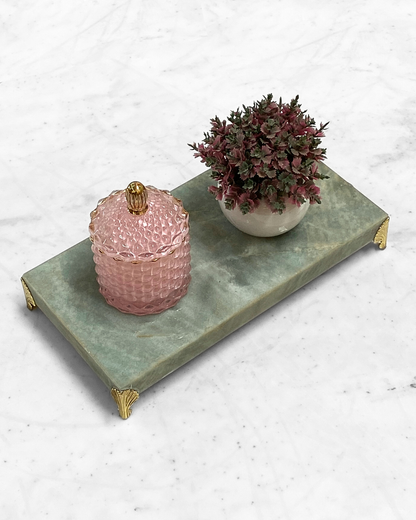 Bandeja Multifuncional Slim Quartzito Verde Esmeralda