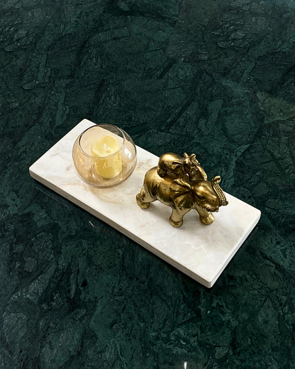 Bandeja Multifuncional Slim Mármore Calacatta Premium