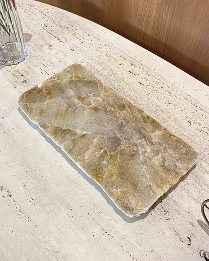 Bandeja Multifuncional Orgânica Quartzito Oro Perlatto