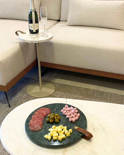 Bandeja Mesa Posta Mármore Verde Guatemala