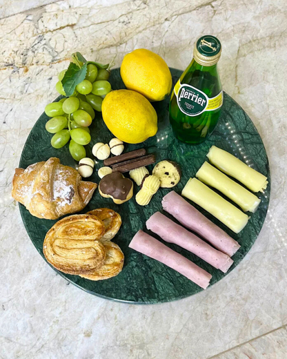 Bandeja Mesa Posta Mármore Verde Guatemala