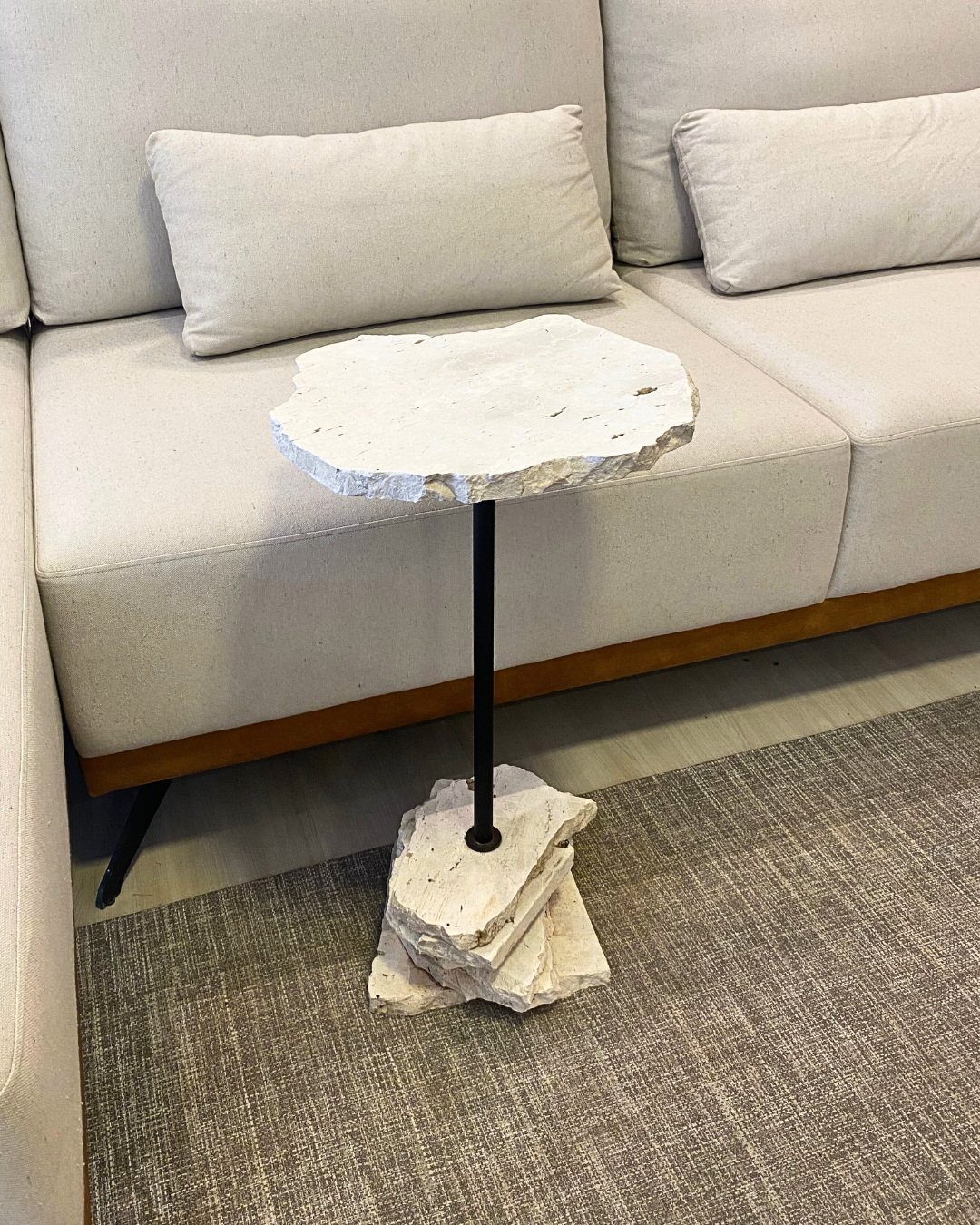 Mesa La Roca Travertino Cappuccino