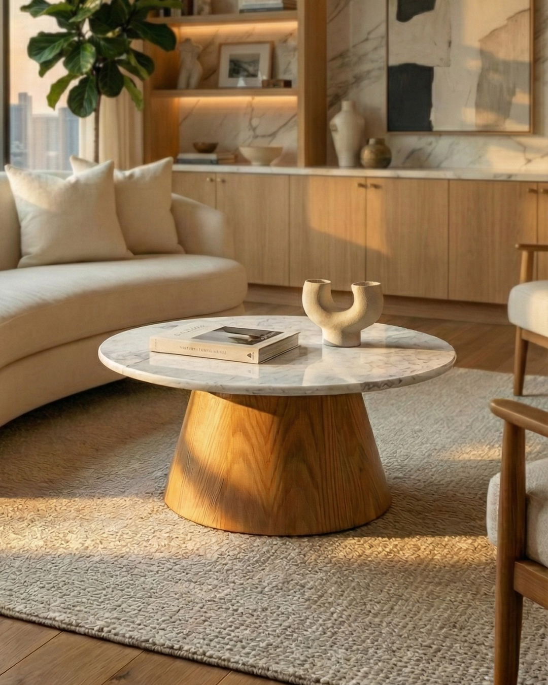 Mesa de Centro Malbec