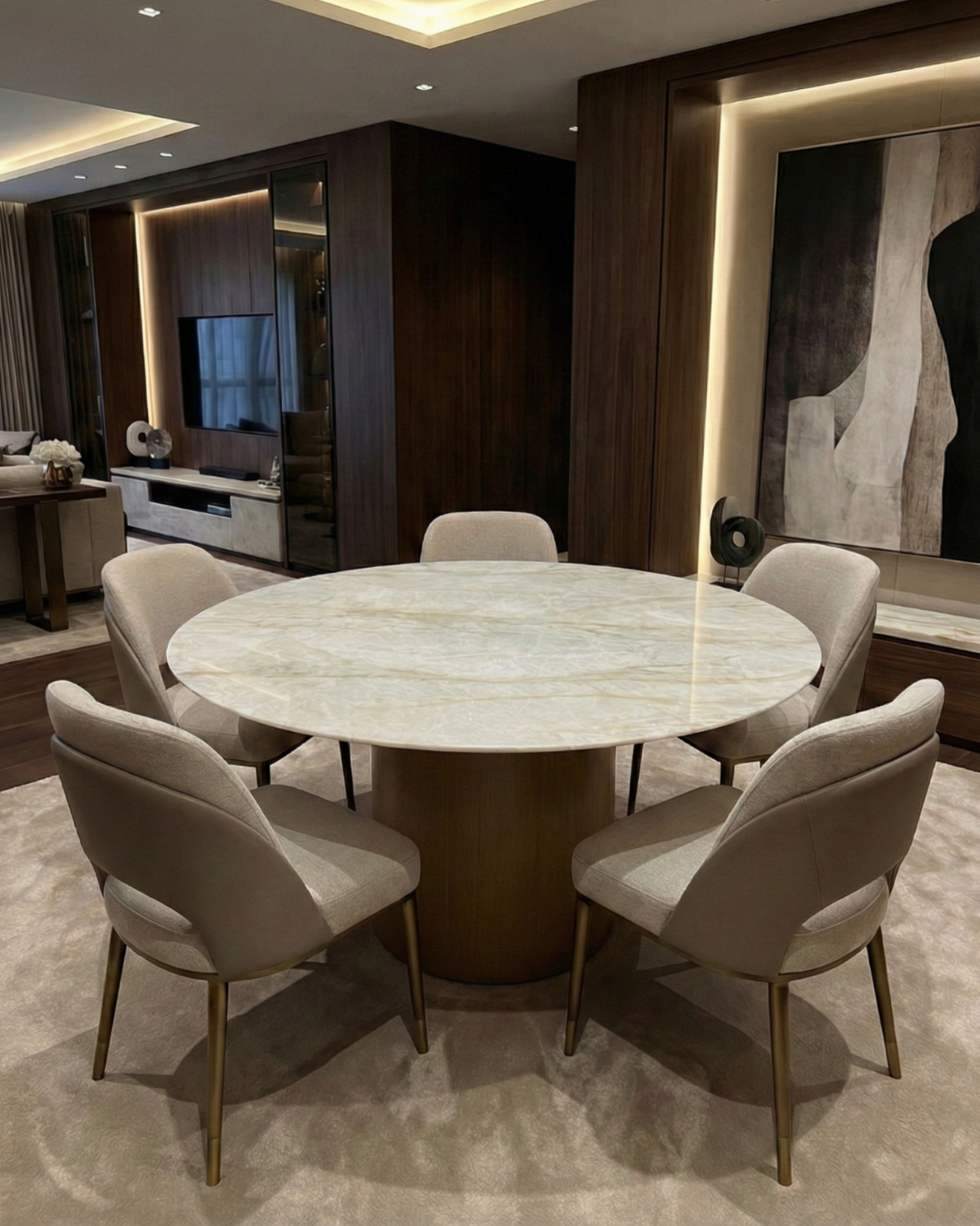 Mesa de Jantar Malbec