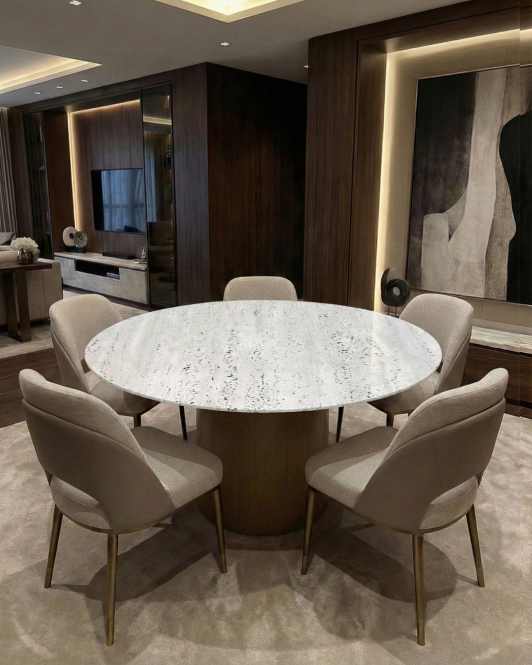 Mesa de Jantar Malbec