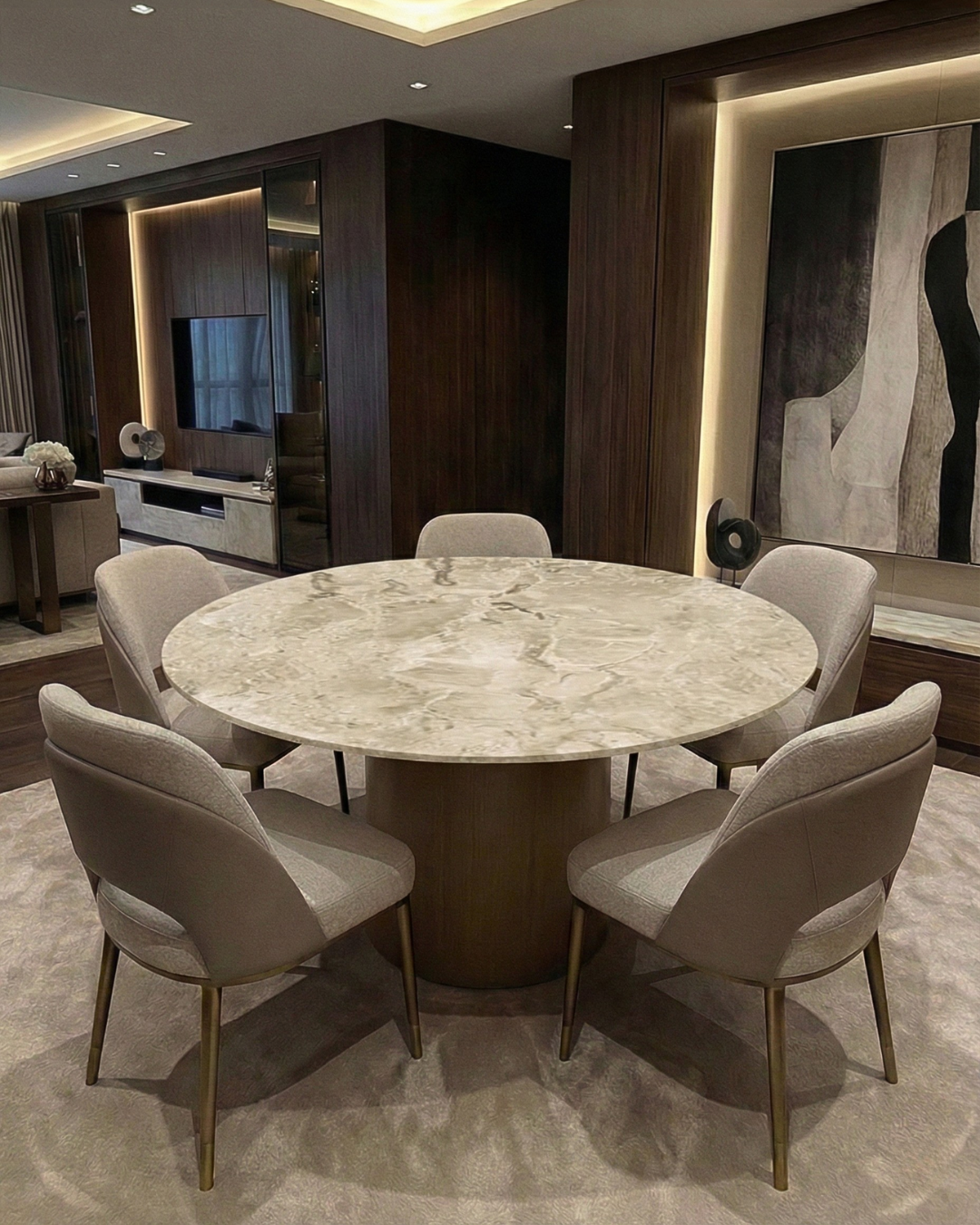 Mesa de Jantar Malbec