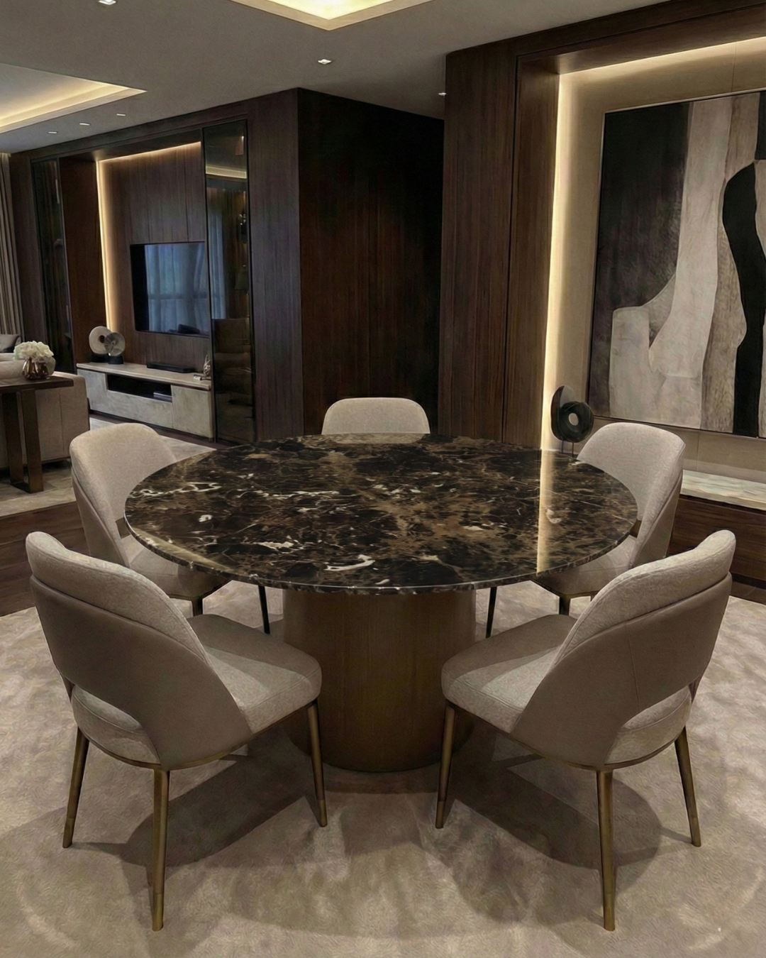 Mesa de Jantar Malbec